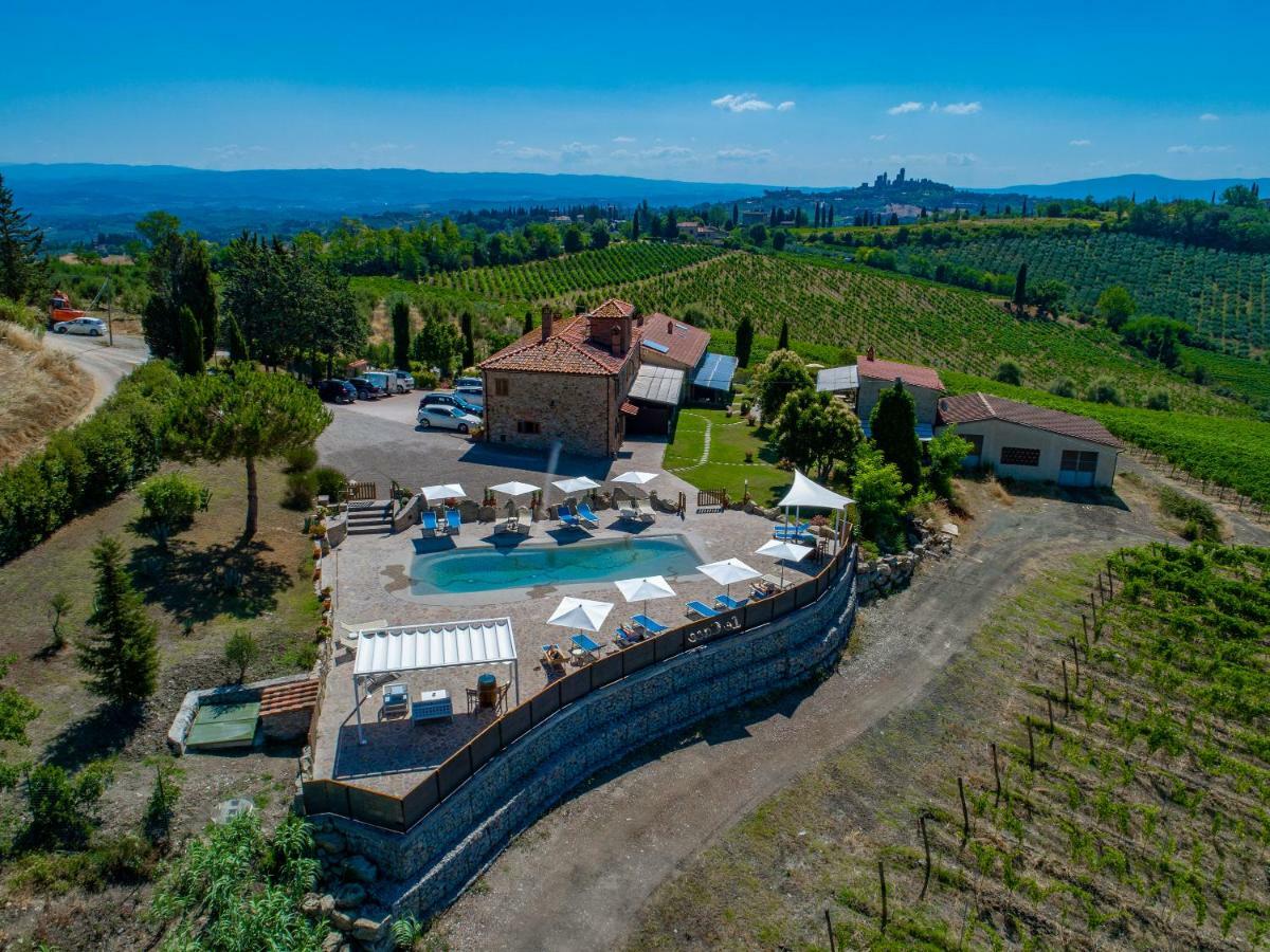 Casa Vacanza Le Case San Gimignano Exterior foto